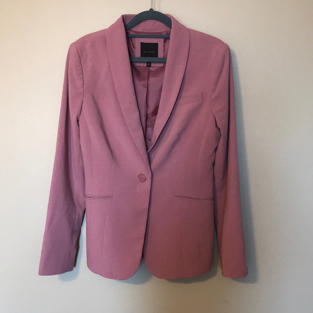 Limited blush blazer